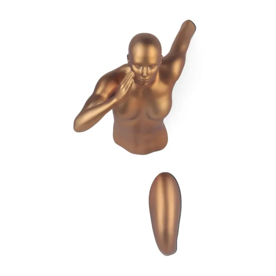 Statues & Sculptures Figurative|Wall Art^Infinity Woman 28cm Bronze Resin Wall Sculpture