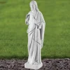 Statues & Sculptures Jesus^Jesus Christ 40cm Marble Resin Garden Statue