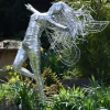 Statues & Sculptures Fairies^Kaida Fairy Metal Wire Garden Sculpture