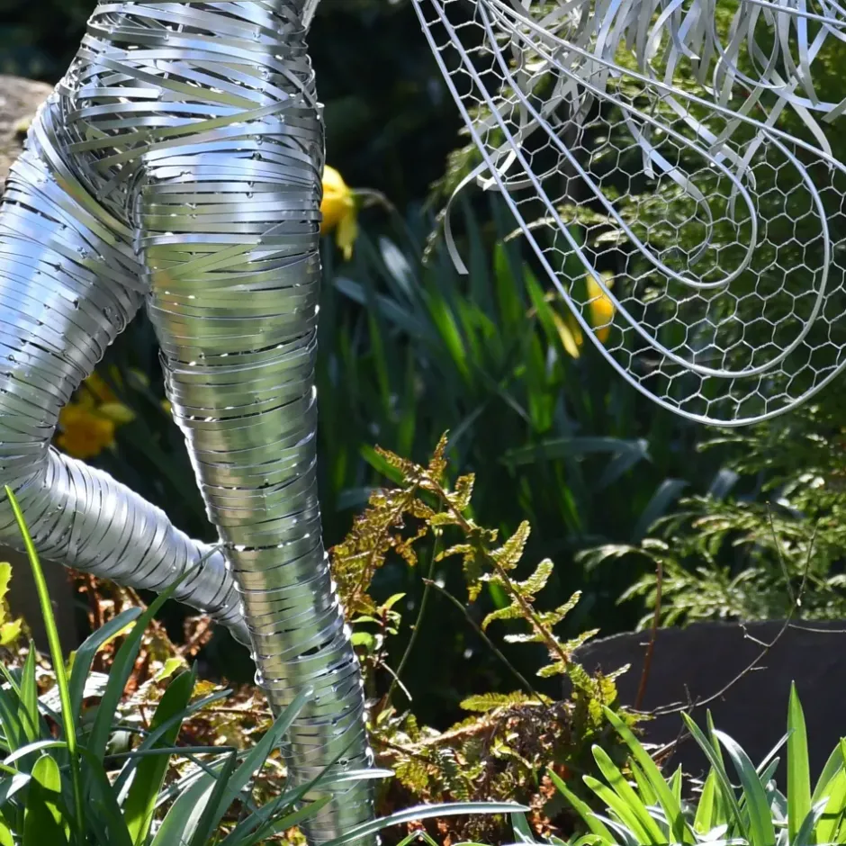Statues & Sculptures Fairies^Kaida Fairy Metal Wire Garden Sculpture
