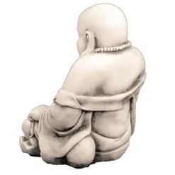 Statues & Sculptures Buddha^Laughing Buddha Antique Stone Garden Statue