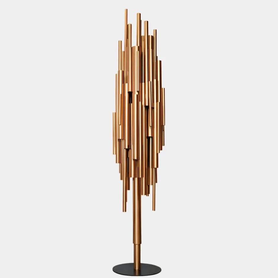 Statues & Sculptures Giant|Floor Standing^Light Symphony 220cm Copper Metal Garden Sculpture