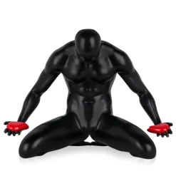 Statues & Sculptures Figurative|Table Top^Lost Affection 32cm Black Resin Indoor Sculpture