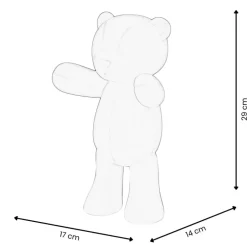 Statues & Sculptures Table Top|Animals^Love Bear 29cm Fuchsia Resin Indoor Sculpture