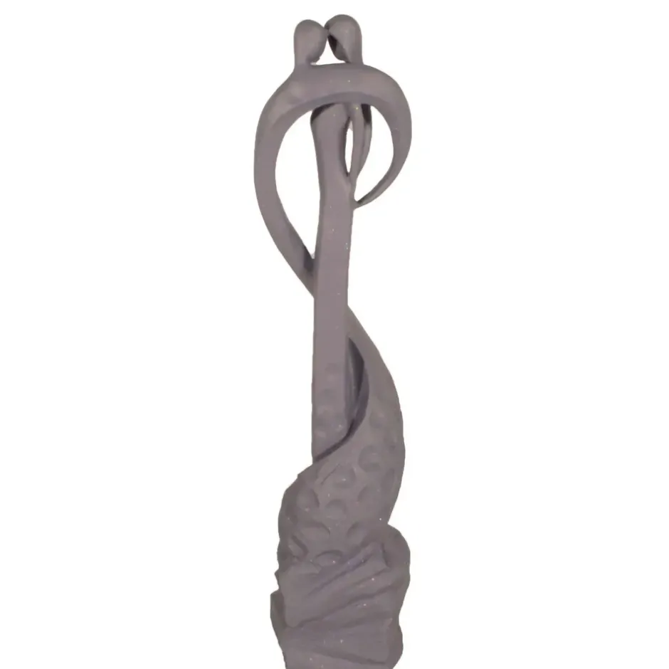 Statues & Sculptures Modern^Loving Kiss 82cm Modern Poly Resin Garden Statue