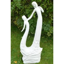 Statues & Sculptures Modern^Loving Mother Modern Poly Resin Garden Statue