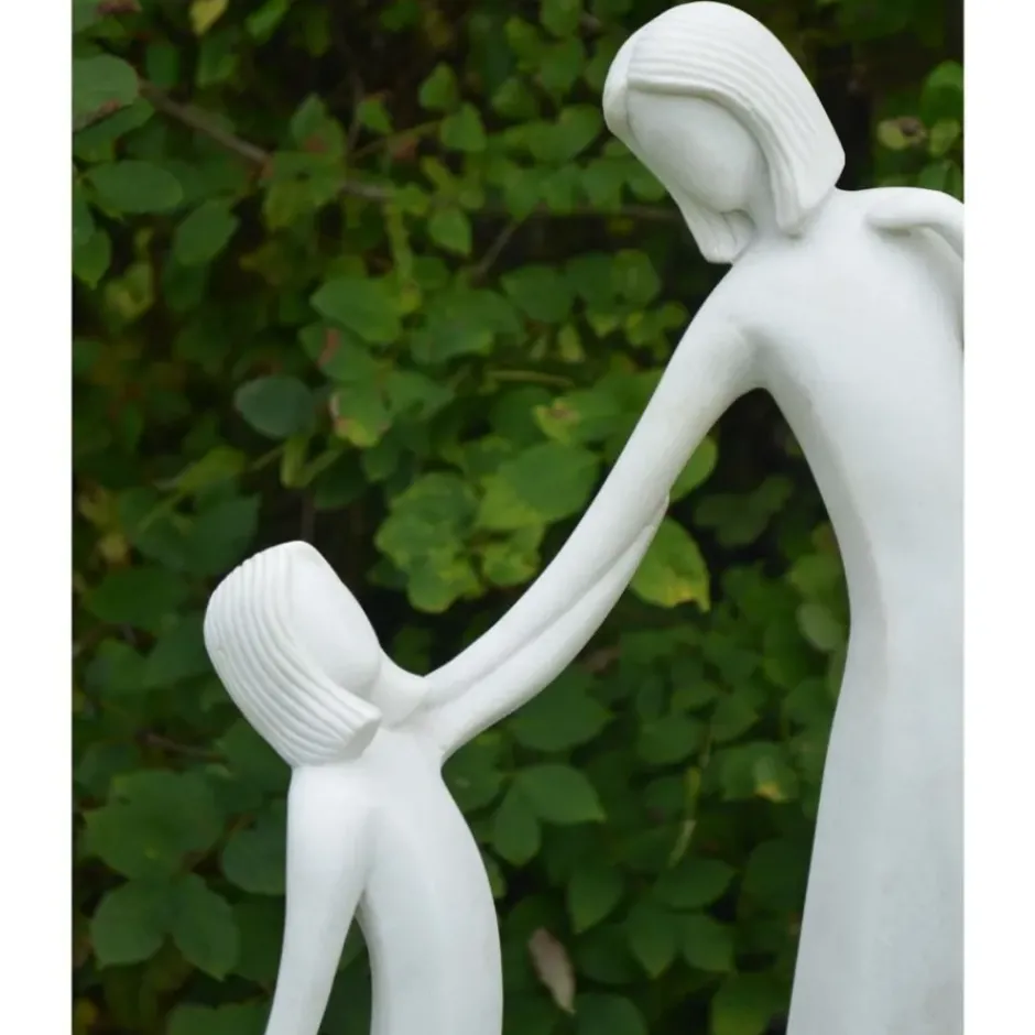 Statues & Sculptures Modern^Loving Mother Modern Poly Resin Garden Statue