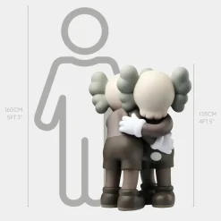 Statues & Sculptures Figurative|Floor Standing^Lucify Affection 135cm Brown Resin Indoor Sculpture