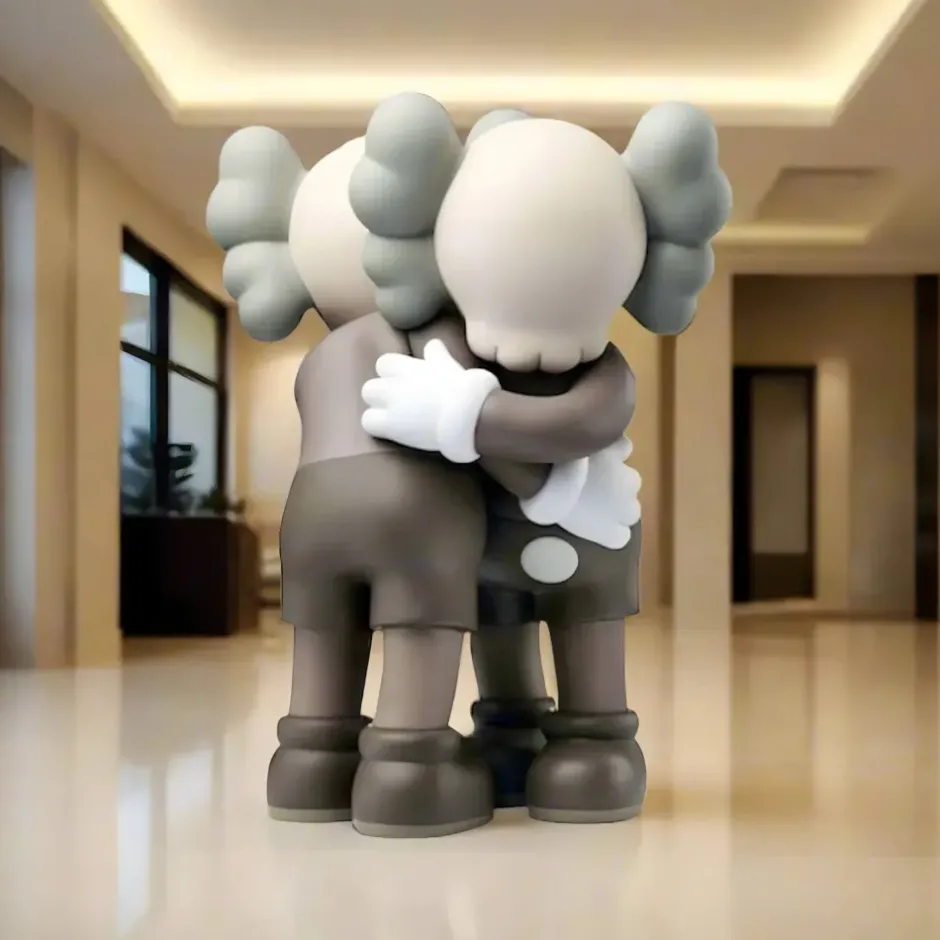 Statues & Sculptures Figurative|Floor Standing^Lucify Affection 135cm Brown Resin Indoor Sculpture