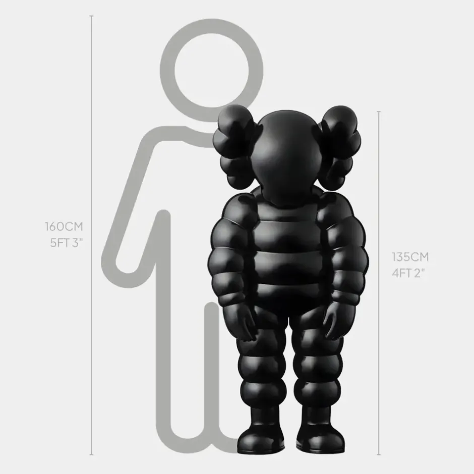 Statues & Sculptures Figurative|Floor Standing^Lucify Bounce 135cm Black Resin Indoor Sculpture