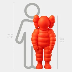 Statues & Sculptures Figurative|Floor Standing^Lucify Bounce 135cm Orange Resin Indoor Sculpture