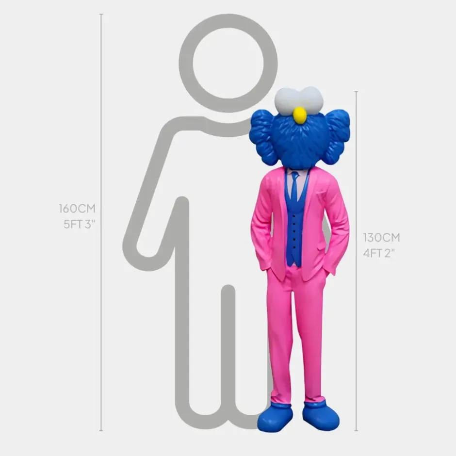 Statues & Sculptures Figurative|Floor Standing^Lucify Dapper 130cm Pink Resin Indoor Sculpture