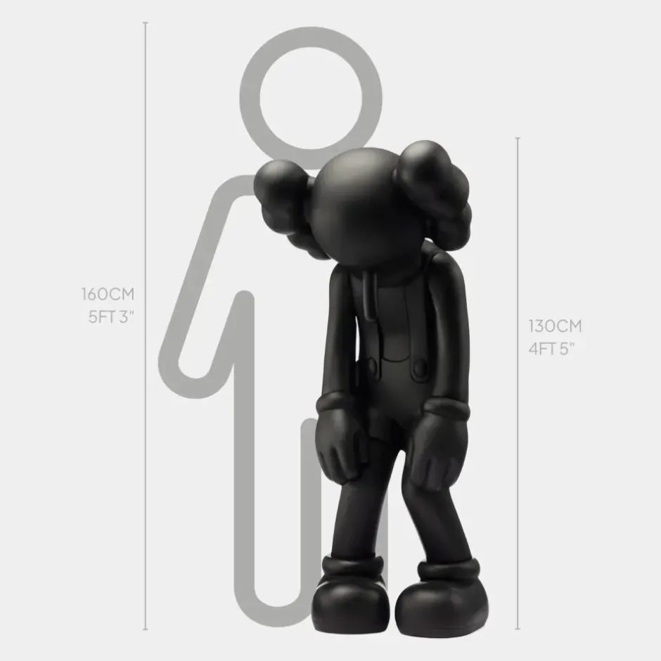 Statues & Sculptures Figurative|Floor Standing^Lucify Daze 130cm Black Resin Indoor Sculpture