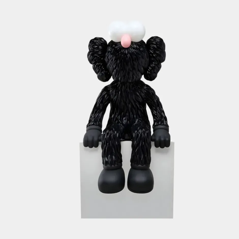 Statues & Sculptures Figurative|Floor Standing^Lucify Fuzz 70cm Black Resin Indoor Sculpture