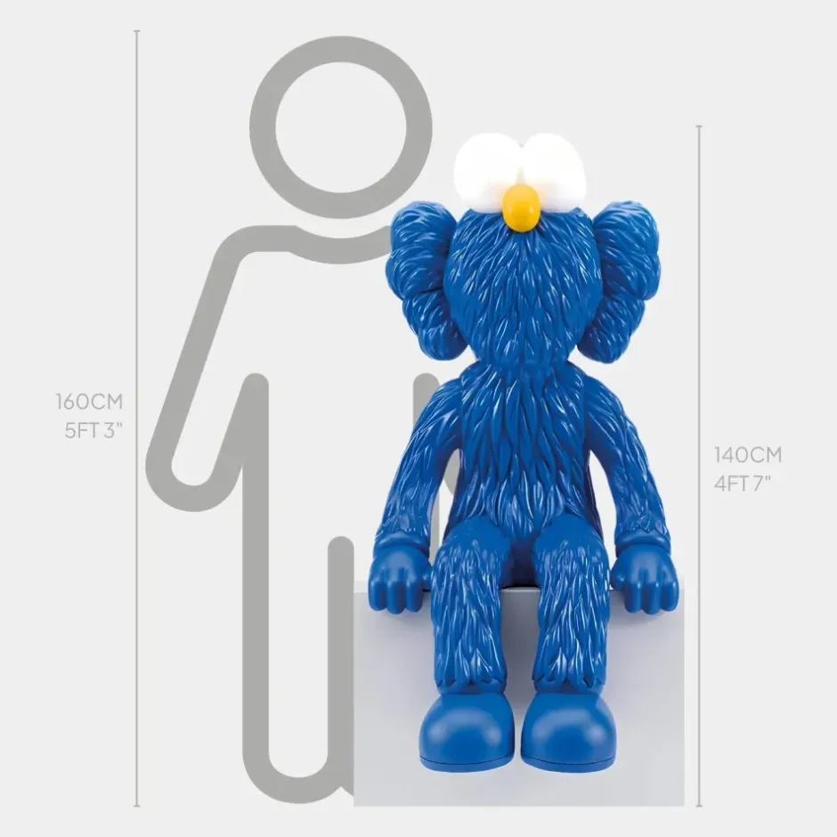 Statues & Sculptures Figurative|Floor Standing^Lucify Fuzz 140cm Blue Resin Indoor Sculpture