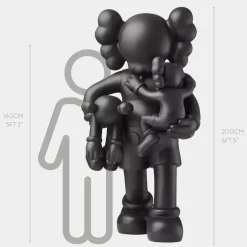Statues & Sculptures Giant|Figurative^Lucify Go 200cm Black Resin Indoor Sculpture