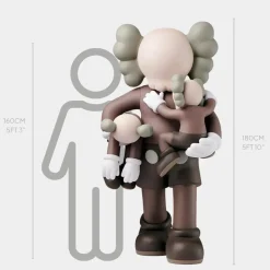Statues & Sculptures Giant|Figurative^Lucify Go 180cm Brown Resin Indoor Sculpture