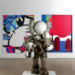 Statues & Sculptures Giant|Figurative^Lucify Go 180cm Brown Resin Indoor Sculpture