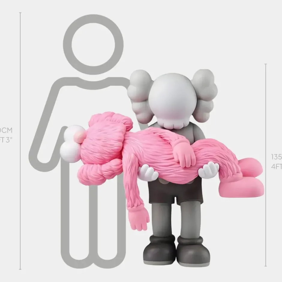 Statues & Sculptures Figurative|Floor Standing^Lucify Guardian 135cm Pink Resin Indoor Sculpture