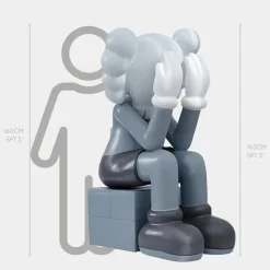 Statues & Sculptures Giant|Figurative^Lucify Hide 163cm Grey Resin Indoor Sculpture
