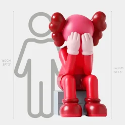 Statues & Sculptures Giant|Figurative^Lucify Hide 163cm Red Resin Indoor Sculpture