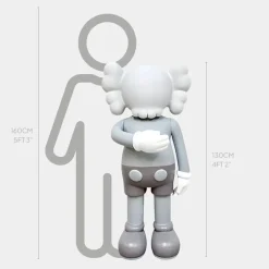 Statues & Sculptures Figurative|Floor Standing^Lucify Motion 130cm Grey Resin Indoor Sculpture v1