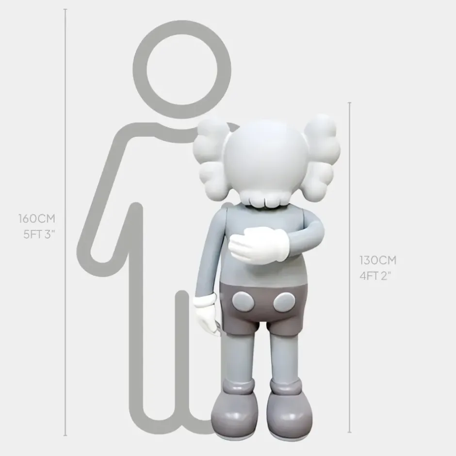 Statues & Sculptures Figurative|Floor Standing^Lucify Motion 130cm Grey Resin Indoor Sculpture v2