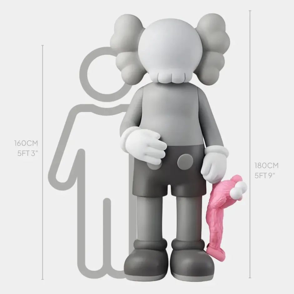 Statues & Sculptures Giant|Figurative^Lucify Playtime 180cm Grey Resin Indoor Sculpture