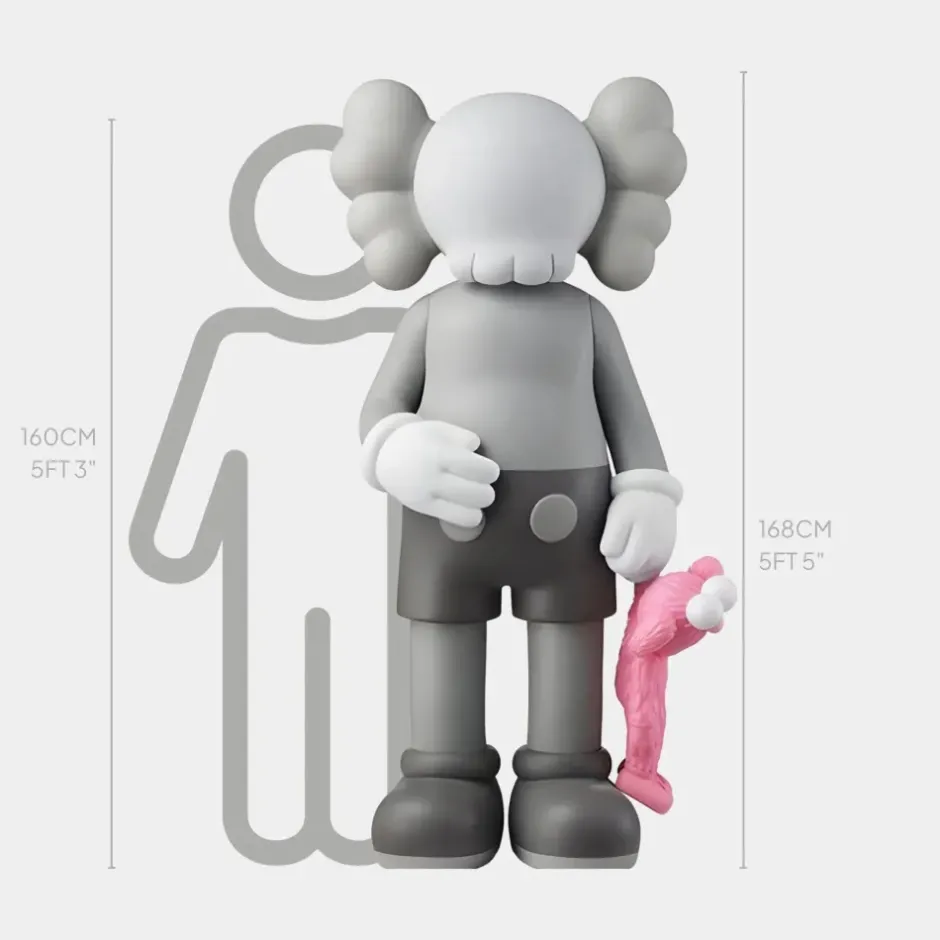 Statues & Sculptures Giant|Floor Standing^Lucify Playtime 168cm Grey Resin Indoor Sculpture