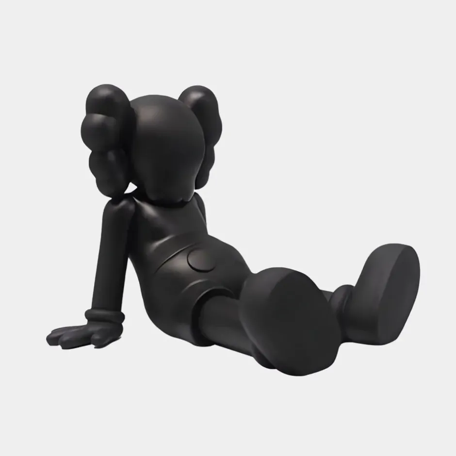 Statues & Sculptures Figurative|Floor Standing^Lucify Relax 85cm Black Resin Indoor Sculpture