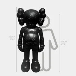 Statues & Sculptures Giant|Figurative^Lucify Seek 170cm Black Resin Indoor Sculpture