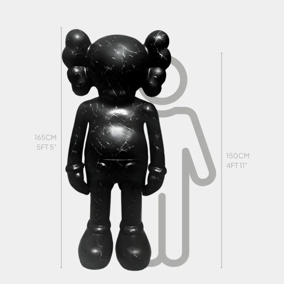 Statues & Sculptures Giant|Figurative^Lucify Seek 170cm Black Resin Indoor Sculpture