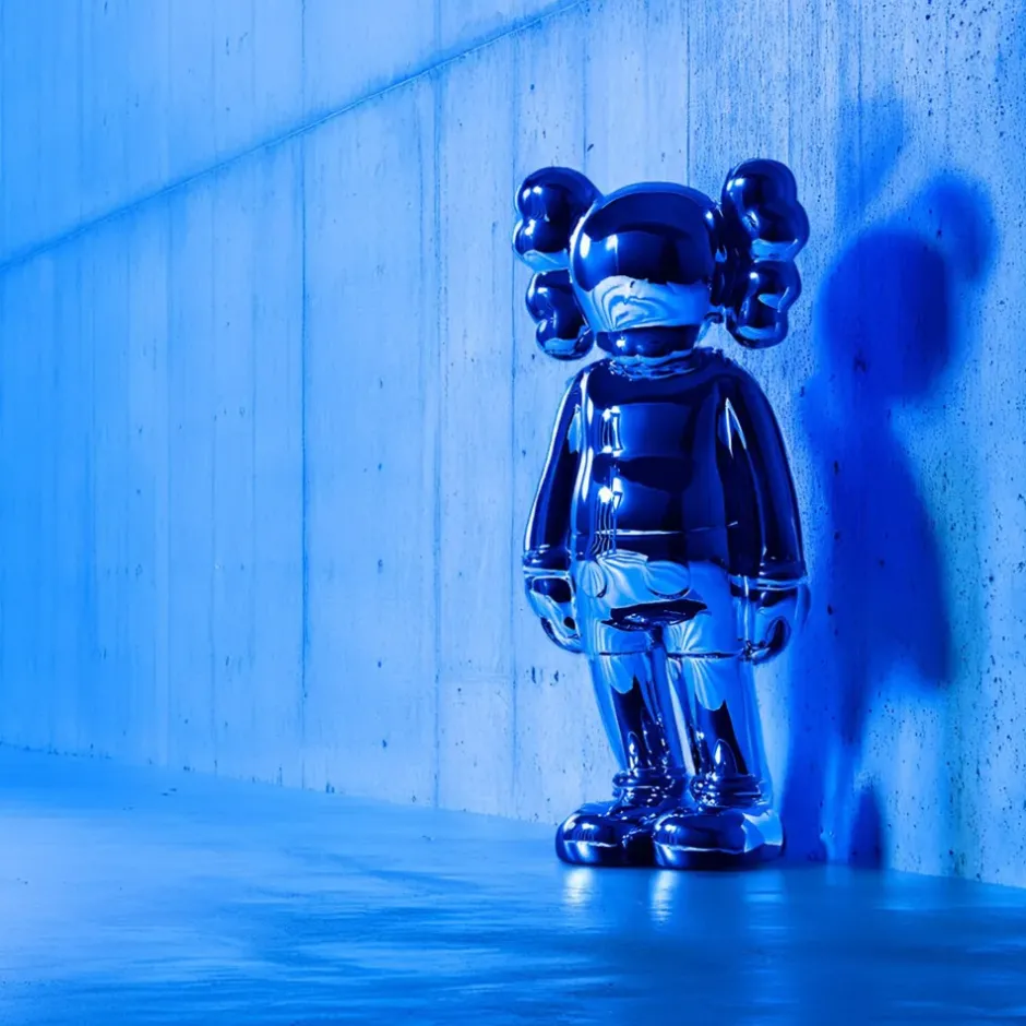 Statues & Sculptures Figurative|Floor Standing^Lucify Seek 135cm Blue Resin Indoor Sculpture