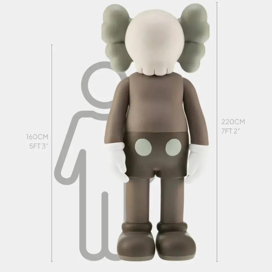 Statues & Sculptures Giant|Figurative^Lucify Seek 220cm Brown Resin Indoor Sculpture