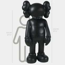 Statues & Sculptures Figurative|Floor Standing^Lucify Seek 220cm Cosmic Black Resin Indoor Sculpture