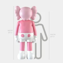 Statues & Sculptures Giant|Figurative^Lucify Seek 170cm Pink Resin Indoor Sculpture