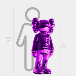 Statues & Sculptures Figurative|Floor Standing^Lucify Seek 135cm Purple Resin Indoor Sculpture