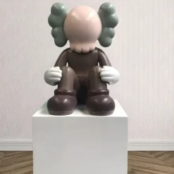 Statues & Sculptures Figurative|Floor Standing^Lucify Silence 92cm Brown Resin Indoor Sculpture