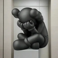 Statues & Sculptures Figurative|Floor Standing^Lucify Solace 92cm Black Resin Indoor Sculpture