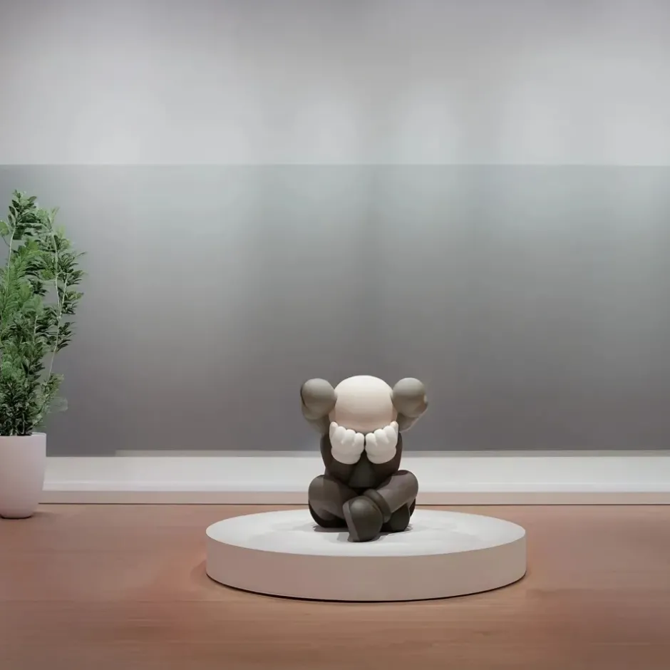 Statues & Sculptures Figurative|Floor Standing^Lucify Solace 92cm Brown Resin Indoor Sculpture