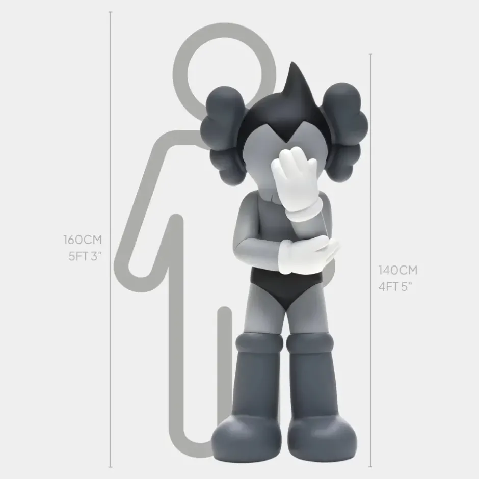Statues & Sculptures Figurative|Floor Standing^Lucify Starboy 140cm Grey Resin Indoor Sculpture