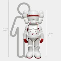 Statues & Sculptures Figurative|Floor Standing^Lucify Trooper 135cm Red Resin Indoor Sculpture