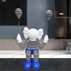 Statues & Sculptures Figurative|Floor Standing^Lucify Up 70cm Blue Resin Indoor Sculpture