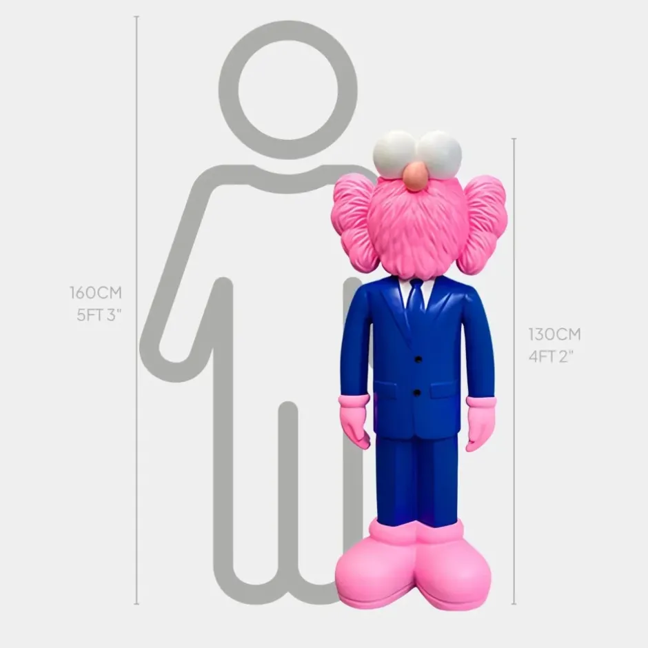 Statues & Sculptures Figurative|Floor Standing^Lucify Vogue 130cm Blue Resin Indoor Sculpture v2