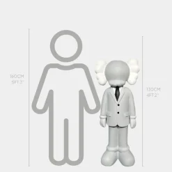 Statues & Sculptures Figurative|Floor Standing^Lucify Vogue 130cm Grey Resin Indoor Sculpture v1