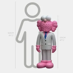 Statues & Sculptures Figurative|Floor Standing^Lucify Vogue 130cm Grey Resin Indoor Sculpture