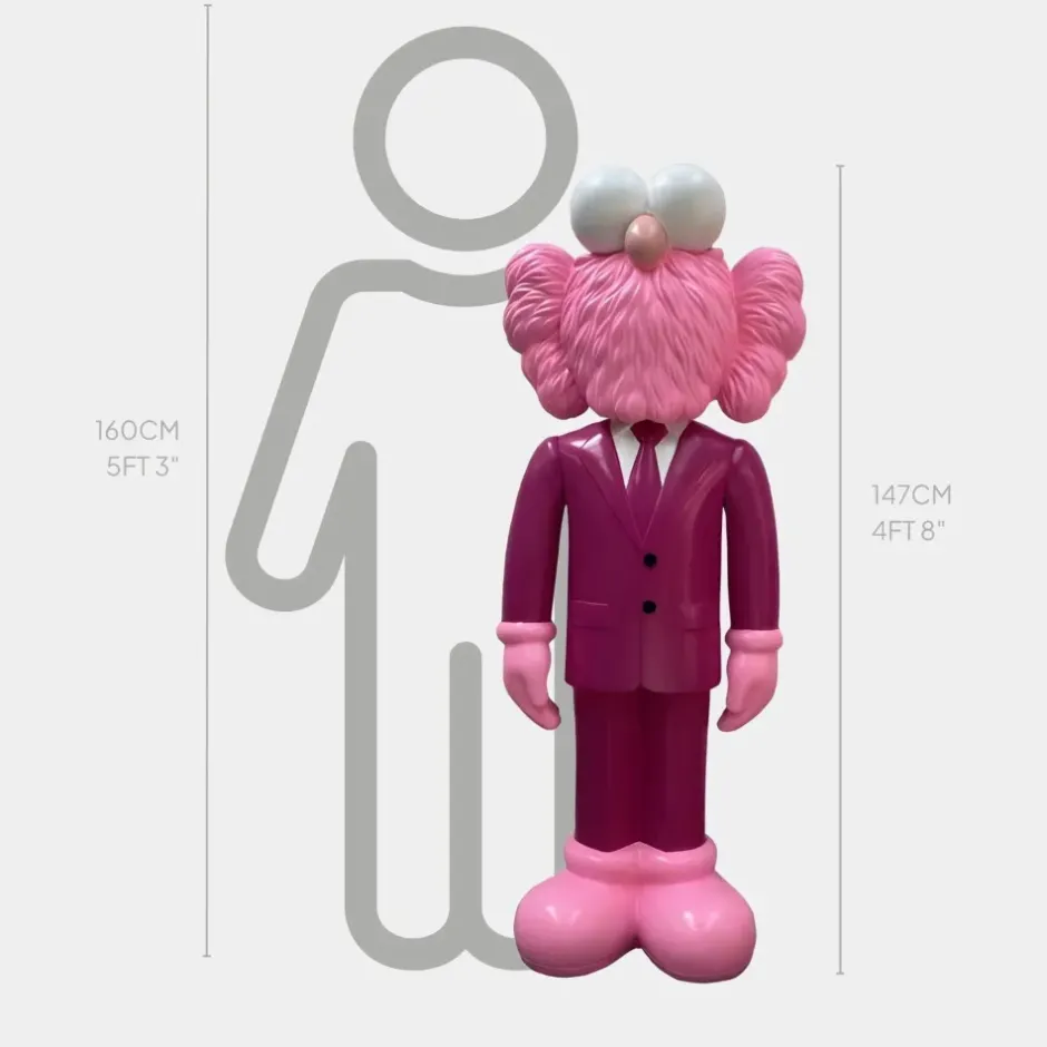 Statues & Sculptures Figurative|Floor Standing^Lucify Vogue 147cm Magenta Resin Indoor Sculpture