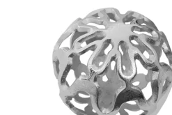 Statues & Sculptures Table Top|Abstract^Lumi Spheres 21cm Silver Metal Indoor Sculptures