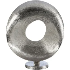 Statues & Sculptures Table Top|Abstract^Luminaris 50cm Silver Metal Indoor Sculpture