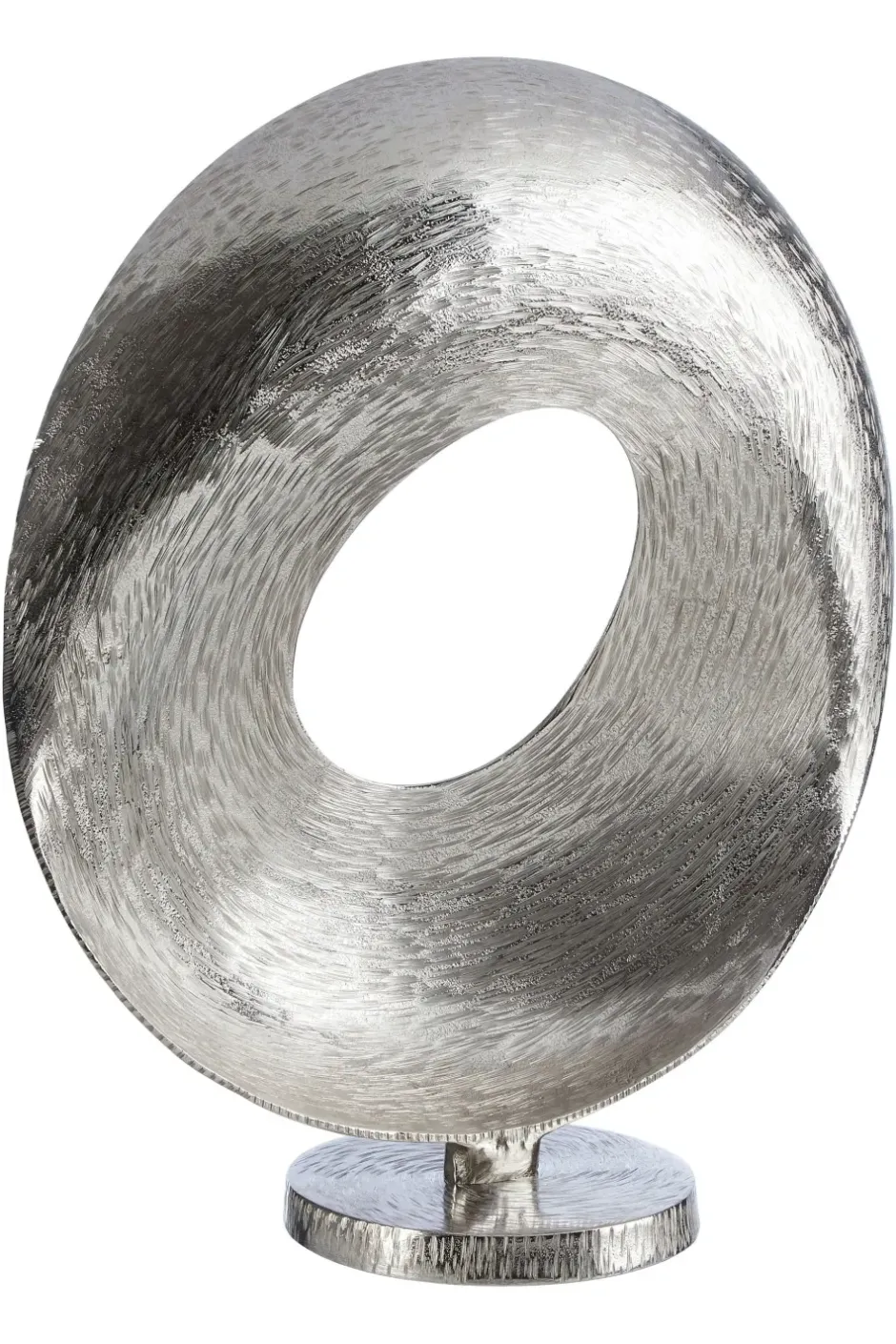 Statues & Sculptures Table Top|Abstract^Luminaris 50cm Silver Metal Indoor Sculpture